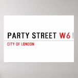Party street  Posters