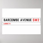 Barcombe Avenue  Posters