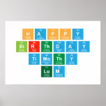 Happy
  birthday 
 Timothy 
 Lum  Posters