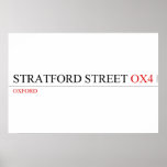 Stratford Street  Posters