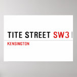 Tite Street  Posters