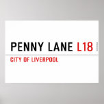 penny lane  Posters