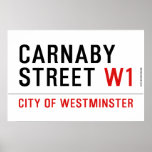 CARNABY STREET  Posters