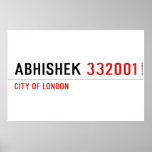 Abhishek  Posters