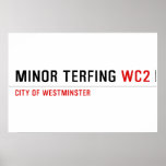 Minor Terfing  Posters