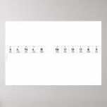 saniah broooks
   Posters