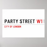 Party street  Posters