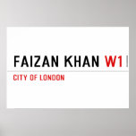 FAIZAN KHAN  Posters