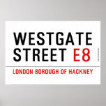 Westgate street  Posters