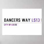 Dancers Way  Posters