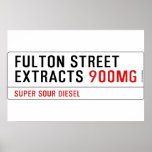 Fulton street Extracts  Posters