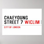 Chaeyoung Street 7  Posters