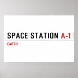 Space Station  Posters