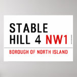 stable hill 4  Posters