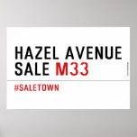 Hazel Avenue  Sale  Posters