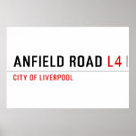Anfield road  Posters
