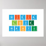  widia 
  love 
 wahyu  Posters