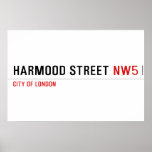 Harmood street  Posters