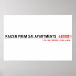 Kaizen Prem sai Apartments   Posters