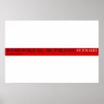 Boomieworld till the world end  Posters