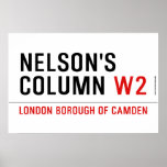 nelson's column  Posters