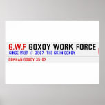 G.W.F  Posters