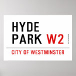 HYDE PARK  Posters