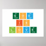 God
 is
 love  Posters