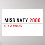 Miss Naty  Posters