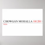 Chowgan mohalla  Posters