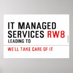 It managed  services  Posters