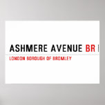 ASHMERE AVENUE  Posters