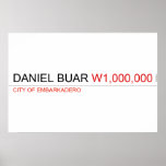 DANIEL BUAR  Posters