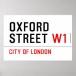 oxford street  Posters