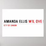 Amanda Ellis  Posters