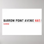 Barrow Point Avenie  Posters