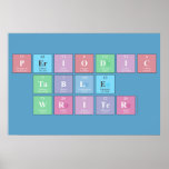 Periodic
 Table
 Writer  Posters