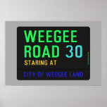 Weegee Road  Posters
