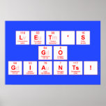 Let's
 Go
 Giants!  Posters