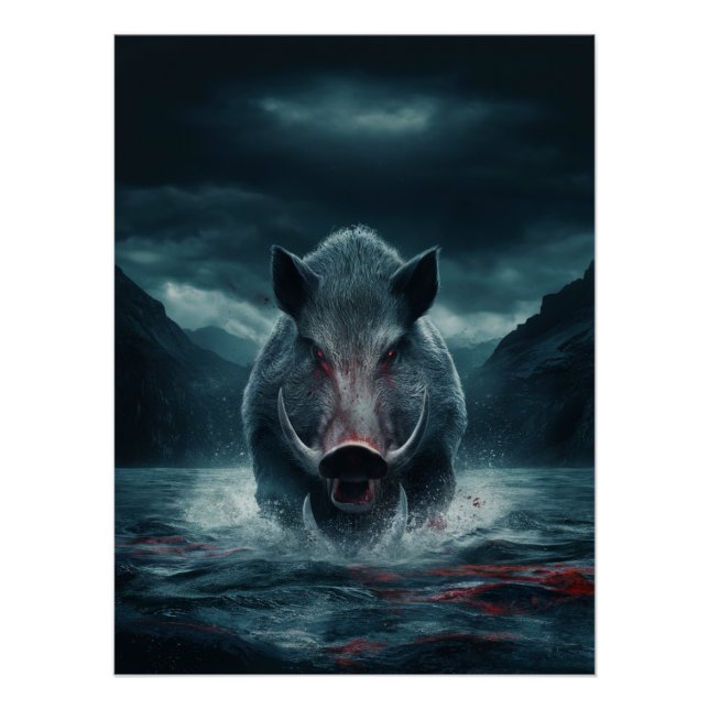 Posters Dives boar 3 (Front)