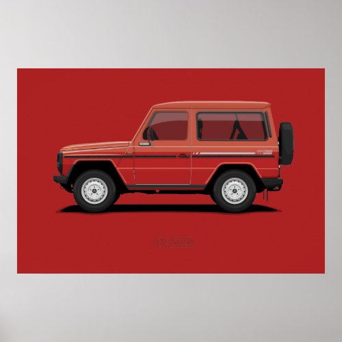 Posters MB 240 GD SWB W460 Red