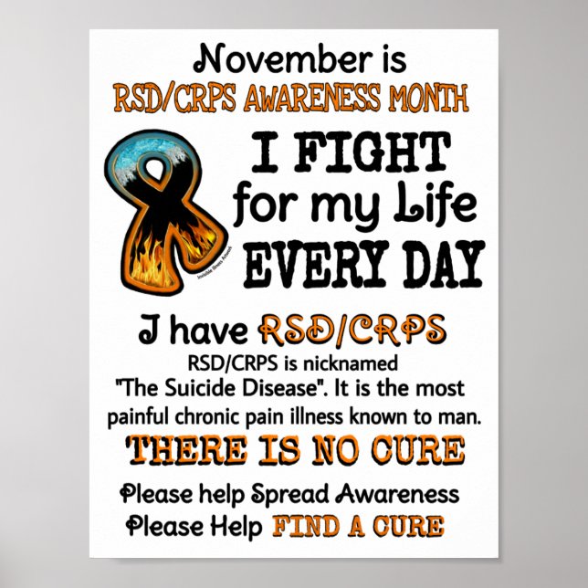 POSTERS...November is...I Fight Poster (Front)