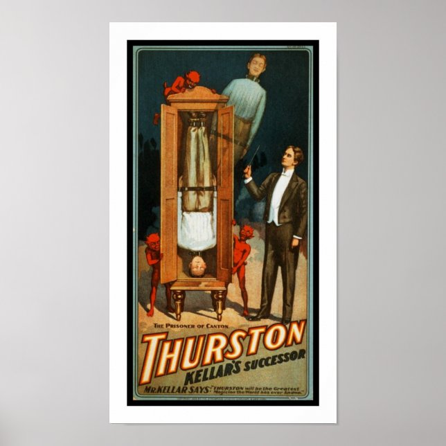 Posters Theater Vintage Thurston Magican (Front)