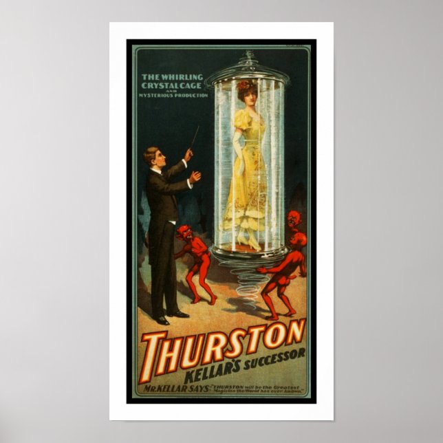 Posters Theater Vintage Thurston Magican (Front)
