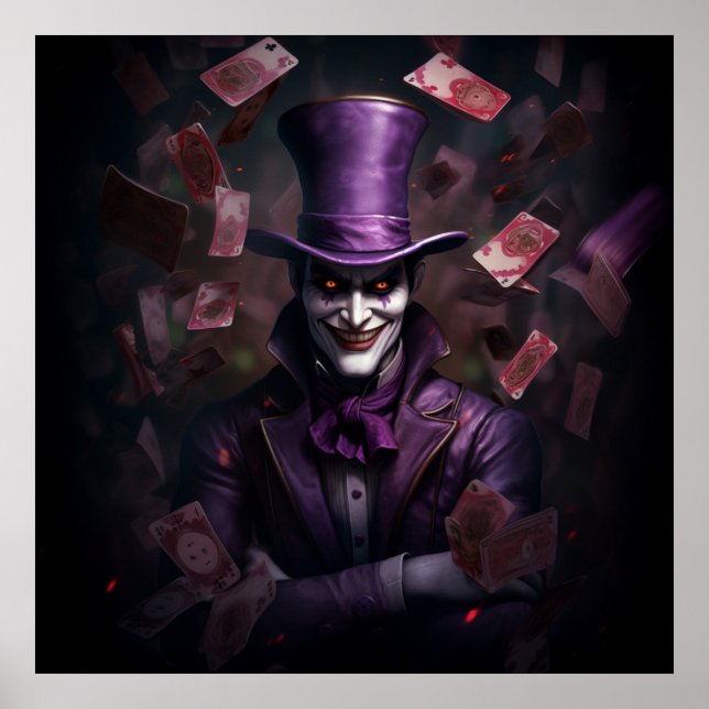 PosterThe Malicious Joker in the Maps Poster (Front)