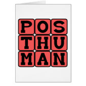 Posthuman, Science Fiction Concept (Front)