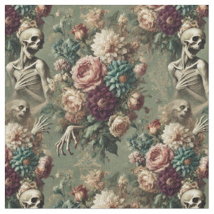 Posthumous Heartache – Gothic Classic Tile Fabric