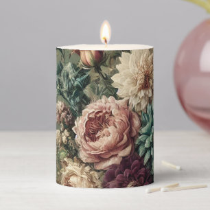 Posthumous Heartache – Gothic Ritual in Solitaire Pillar Candle