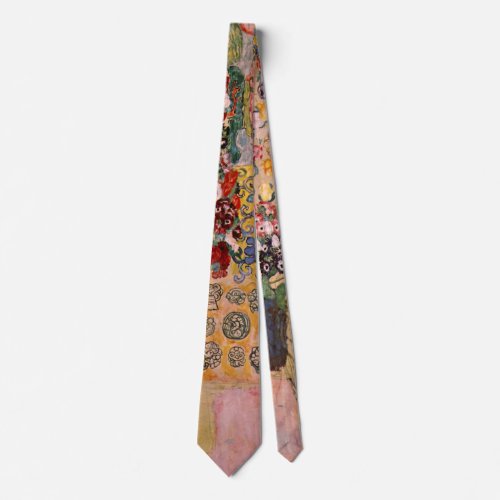 Posthumous Portrait of Ria Munk by Gustav Klimt Neck Tie