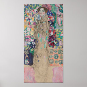 Posthumous Portrait of Ria Munk by Gustav Klimt Poster